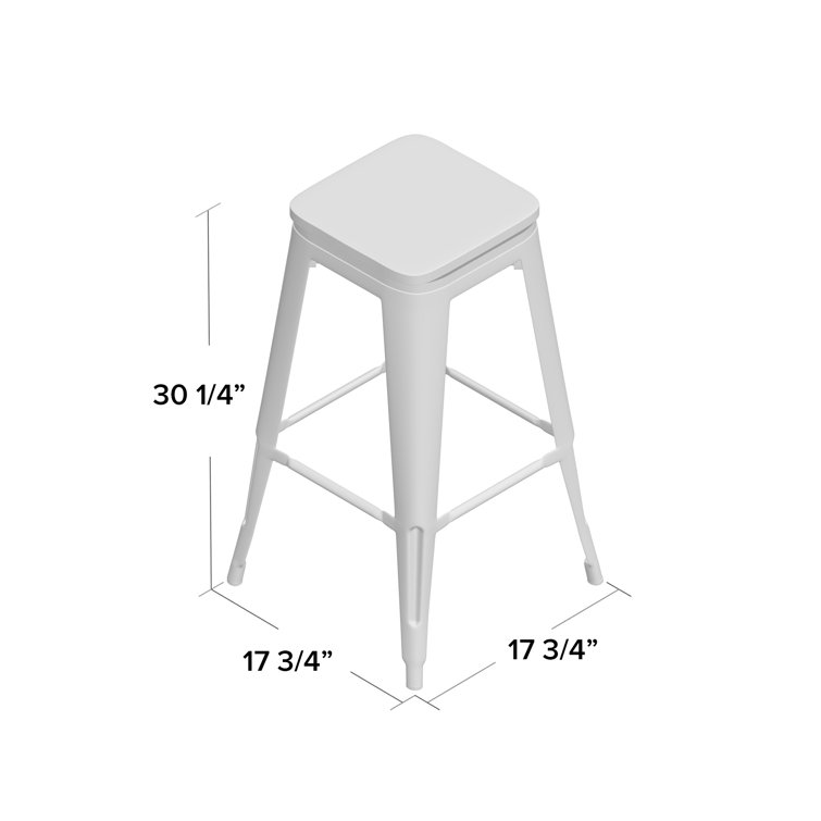 Borough Wharf Claremont 77cm Bar Stool & Reviews Wayfair.co.uk